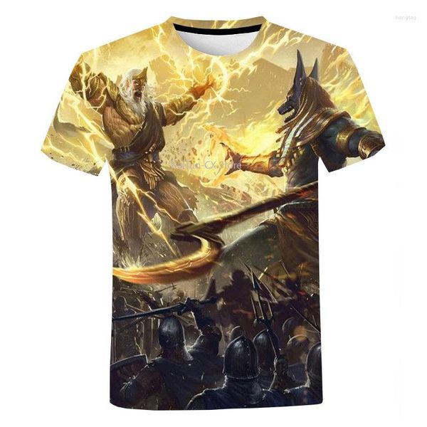 Hommes t-shirts 2023 été mode chemise surdimensionnée hommes 3D indiens imprimer rétro drôle personnage motif à manches courtes hauts