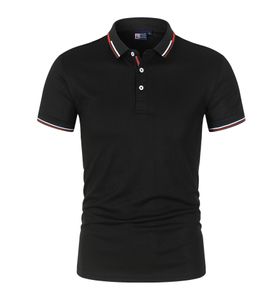 Zomer Solid Color Men's Polo Fashion Trend korte mouwen T-shirt mannen Casual veelzijdige comfortabel ademende poloshirt