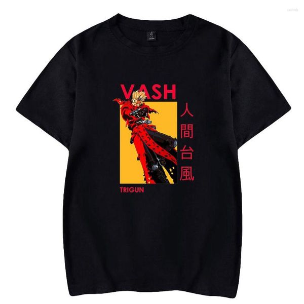 T-shirts pour hommes 2023 Trigun Stampede Anime T-shirt Femmes Hommes T-shirt à manches courtes Harajuku O-Cou Tops d'été