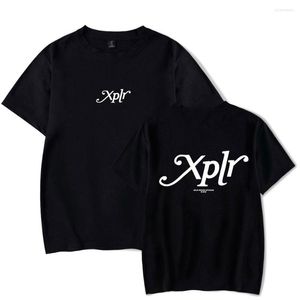 Camisetas para hombre 2023 XPLR Minimal LOGO Tee Merch T-shirt Hombres Mujeres Verano Casual Algodón Estilo Camisetas de manga corta