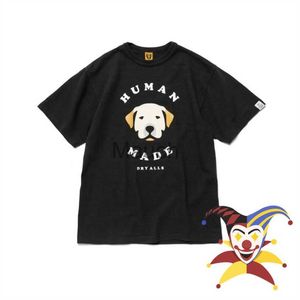 T-shirts pour hommes 2023ss Cartoon Dog Print Human Made T-shirts Hommes Femmes 11 B Qualité T-shirt Tees J230625