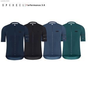 T-shirts masculins 2024 All New Lightweight Pro Aero Race Fit Short Seve Cycling Jersey 3.0 Breathab Maillot Ciclismo Hombre H240407