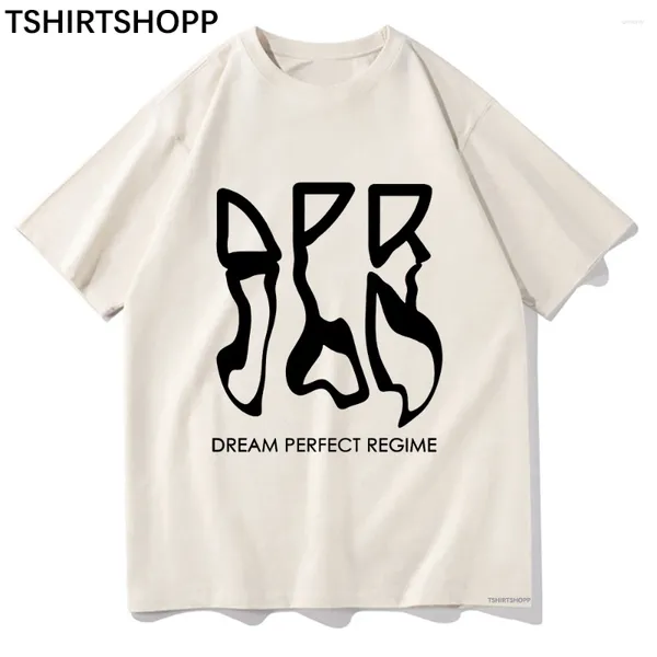 Camisetas para hombre 2024 DPR IAN Dream Perfect Camiseta de algodón ropa clásica divertida Rap HipHop hombres/mujeres camiseta Unisex verano estética