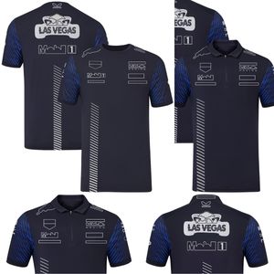 T-shirts pour hommes 2024 F1 Racing Team T-shirt spécial Formule 1 Pilote Polos T-shirts Nouvelle saison Course Vêtements de sport Fans Tops Mens Jersey 00IP