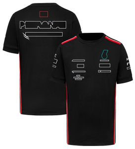 T-shirts masculins 2024 F1 T-shirt Formule 1 Racing Team Polo T-shirt Motorsport Car Fans T-shirts pour hommes