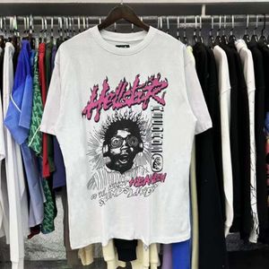 T-shirts Hommes 2024 Hellstar Chemise À Manches Courtes Tee Hommes Femmes Haute Qualité Streetwear Hip Hop Mode Hellstar T-shirt Hell Star Hellstar Court H15
