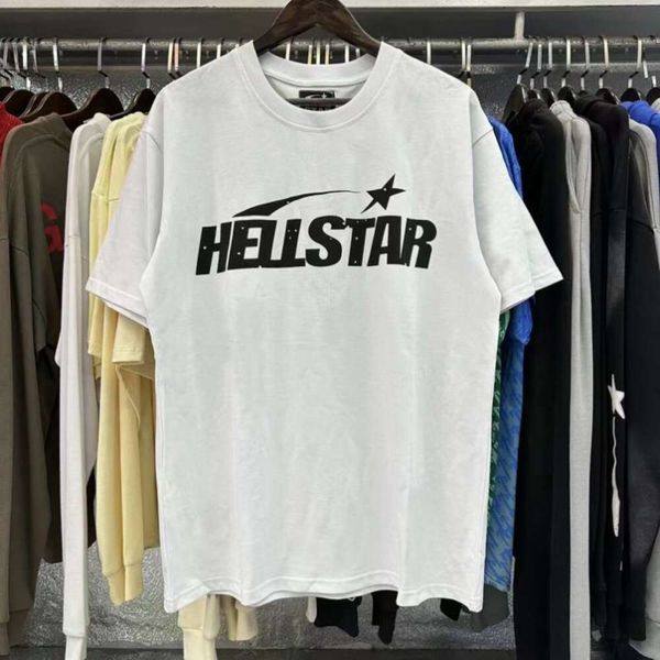 T-shirts Hommes 2024 Hellstar Chemise À Manches Courtes Tee Hommes Femmes Haute Qualité Streetwear Hip Hop Mode Hellstar T-shirt Hell Star Hellstar Court Hj