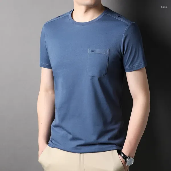 T-shirts pour hommes 2024 Haut de gamme Marque d'été Designer Hauts de luxe Urban Hommes Chemise à manches courtes Casual Classique Vêtements de mode