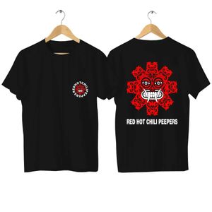 T-shirts masculins 2024 hommes licenciés rock n roll music t-shirt décontracté rouge feu chaud squid piment piment t-shirt graphique confortable strtwear s-3xl t240506