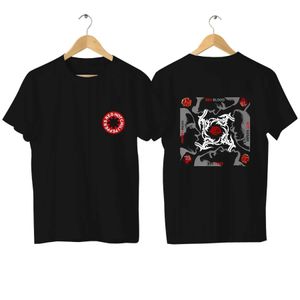 T-shirts masculins 2024 hommes et femmes rock n roll t-shirt rouges chemise décontractée squid piment piments