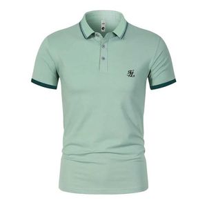 T-shirts voor heren 2024 Nieuwe lente/zomer golfkleding heren golfkleding hoogwaardige los fitting heren golf korte mouw t-shirt J240409