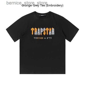 T-shirts voor heren 2024 Nieuwe Trapstar Men T-shirt 22 stijlen Trapstars Outdoor Casual Mens Shirts Brandontwerper AAA Quality Tee Fashion Street Man Tops