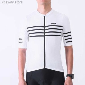 T-shirts voor heren 2024 Nieuwe versie Core Pro Aero Lichtgewicht Korte Seve Cycling Jersey Seadens Proces met extra vrachtzak H240407