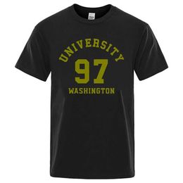 T-shirts masculins 2024 Université d'été 97 T-shirts pour hommes et femmes