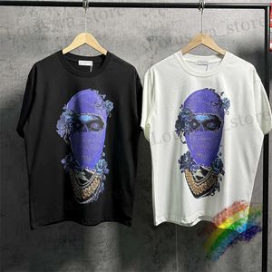 T-shirts masculins 2024SS IH NOM UH NIT PURPLE MASK MAN T-shirt Femmes hommes Strtwear T-shirt vêtements TOP TS T240419