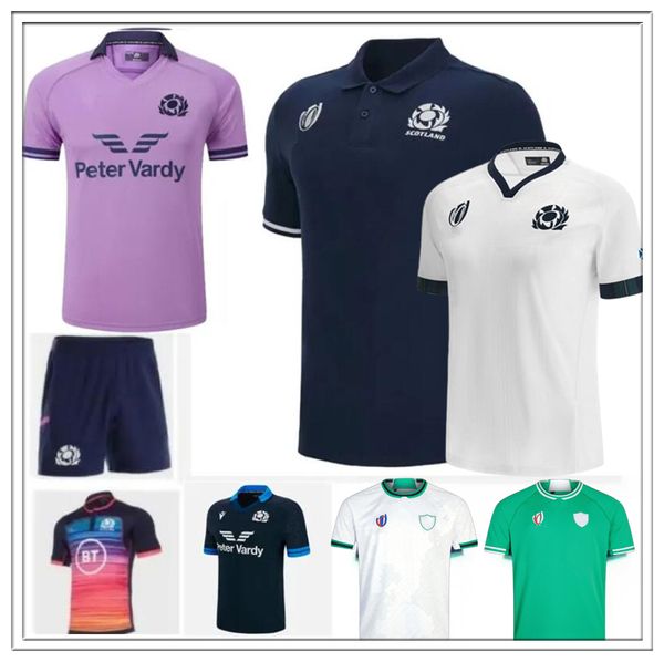 T-shirts pour hommes 2223 2024 Ecosse IRLANDE Rugby jersey chemises SPORT hauts SHORTS aAA ANGLAIS