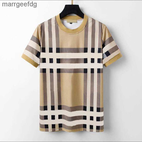 T-shirts hommes 22SS Designers T-shirt Polos Mode Satin Coton T-shirt Femme Mans M-3XL # 51 T-shirt 240301