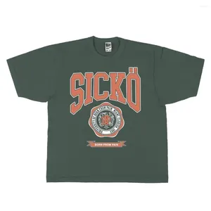 T-shirts pour hommes 23 Sicko Green Miami From Pain IAN CONNOR T-Shirt Hip Hop Skateboard Street T-Shirts en coton T-Shirt Top Kenye 218