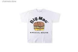 T-shirts hommes 23SS 3D Hamburger Impression CPFM.XYZ T-shirt Hommes Femmes Taille de l'UE 100% coton CPFM Top Tees Mode Été Lil Peep Berserk T240202