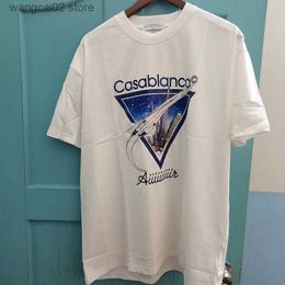 T-shirts pour hommes 24SS Meilleure qualité Casa Tennis Club Imprimer Coton Hommes Femmes 1 1 T-shirt T240401