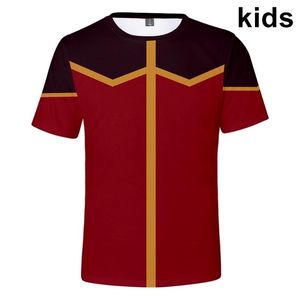 T-shirts pour hommes de 3 à 14 ans Chemise pour enfants Avatar: Le dernier maître de l'air Imprimé en 3d Garçons Filles Dessin animé Streetwear T-shirt Vêtements pour enfants