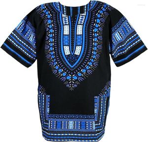 Heren t shirts 3d print etnische Afrikaanse kleding heren rond nek shirt zomer zomers heren korte mouw t-shirt oversized top Tees