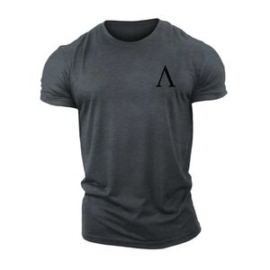 T-shirts voor heren 3D-printen Spartan gesmeed-Gym T-shirt Hoogwaardige katoencasual Mens Korte mouwen Top Muscle Man Tough Guy T-shirt Z240531