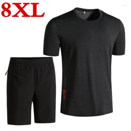 Heren t shirts 7x 8xl plus 2023arrivals maat mannen shirt top short shorts zomer