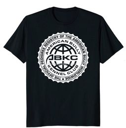 T-shirts voor heren ABKC American Bully Kennel Club Streetwear T-shirt Goede kwaliteit merk katoen t-shirt zomerstijl coole shirts 230410