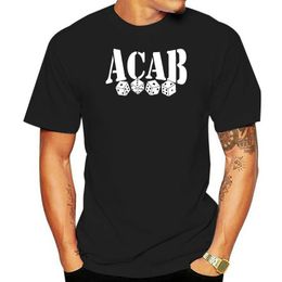 T-shirts pour hommes ACAB 1312 T-shirt mode 100% coton 230422