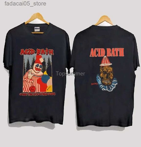 T-shirts pour hommes Bath acide - Quand la corde de cerf-volant apparaît T-shirt Q240426