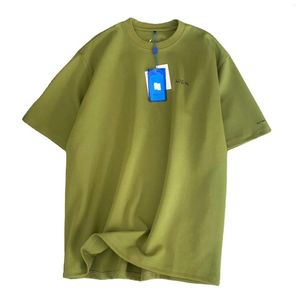 T-shirts pour hommes Ader Error Alphabet Shirt Summer Print Simple T-shirt à manches courtes pour hommes Loose Round Neck Style coréen Vêtements Femmes 2023
