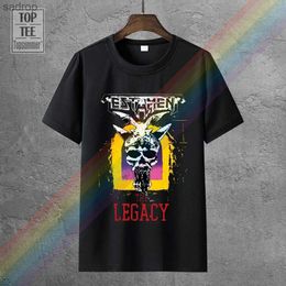 Camisetas para hombres Camiseta para adultos S-2xl Manga corta High Will Will Tradicy Camis Metal Band Music Eric Peterson Womens Camiseta para mujer