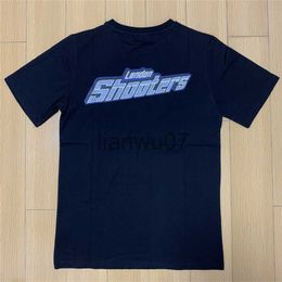 T-shirt da uomo Abbigliamento in cotone dal design avanzato Set corto Estate Uomo Trapstar London Shooters Maglietta ricamata da donna Bottom Tuta 2023 J230704
