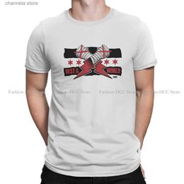 Mannen T-shirts Aew Klassieke Mode T-shirts Cm Punk Worstelen Combat Mannelijke HarajukuStreetwear T-shirt O Hals T231204