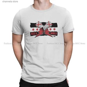 T-shirts pour hommes Aew Classic Fashion T-shirts CM Punk Lutte Combat Mâle HarajukuStreetwear T-shirt O Cou T231204