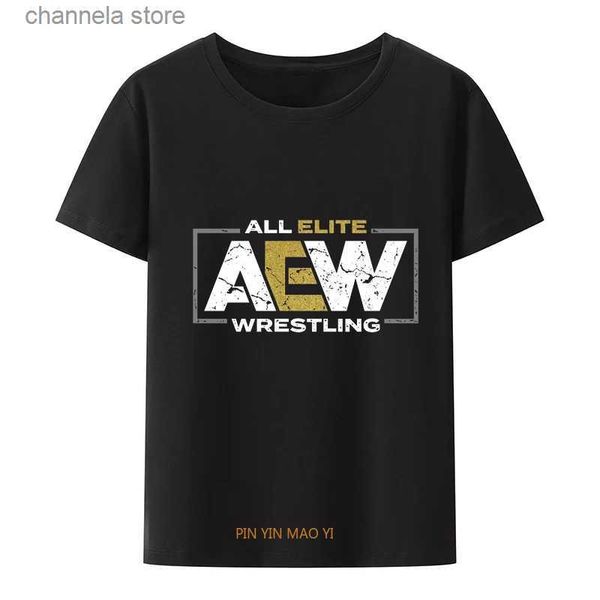 T-shirts Hommes AEW T-shirt Hommes Cool Cm Punk T-shirt American Wrestling T-shirts Vêtements d'été surdimensionné T231204