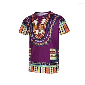 T-shirts Hommes Africain Tribal Dashiki 3D Imprimer T-shirt Vintage Hommes Femme Surdimensionné Manches Courtes Streetwear Harajuku Enfants Tee Tops