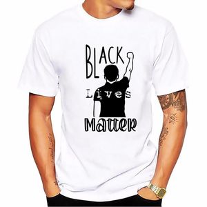 Heren t-shirts afro American Black Man Printed Lives Matter t-shirt Homme grafische tees zomer 2022 mode melanin casual t-shirtsmen's