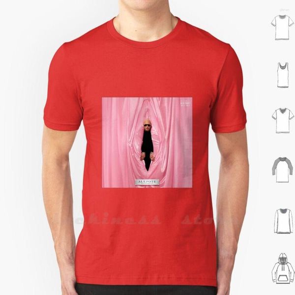 T-shirts homme Alkpote couverture Monument chemise grande taille coton sale Rap empereur Luv Resval gel rose noir lunettes musique