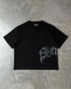 T-shirts pour hommes American Pro Choice Chemise surdimensionnée Lettre Streetwear Grunge Graphique Gothique Gothique Y2k Haut Harajuku Vêtements Pour Hommes