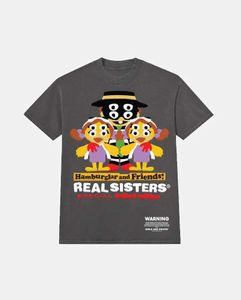 T-shirts hommes American Street Vintage Lettre animée Imprimer T-shirt à manches courtes Femmes Y2K Harajuku Chemise de mode Casual Lâche Oversize Top J240228