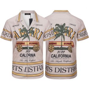 T-shirts pour hommes AMR haute qualité vacances décontractées imprimé fantaisie rue haute hip-hop plage chemise à manches courtes T-shirt 230713