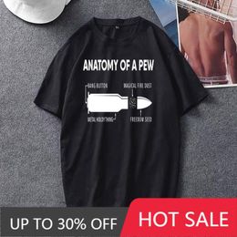 T-shirts pour hommes Anatomie D'un Pew Cadeau Drôle Unisexe Super Doux 2023 Mode Taille Chemise Hauts T-shirts