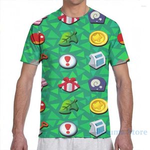 T-shirts pour hommes Animal Crossing - Poches complètes T-shirt pour hommes Femmes All Over Print Fashion Girl Shirt Boy Tops Tees T-shirts à manches courtes