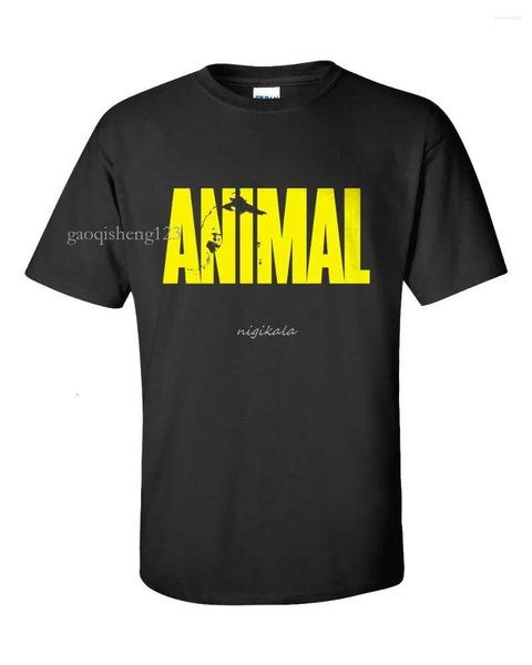 Camisetas para hombres Nutrición animal icónica para hombre universal camiseta de camiseta M l xl 2xl 5xl orgullo de la criatura camisetas gaoqisheng123