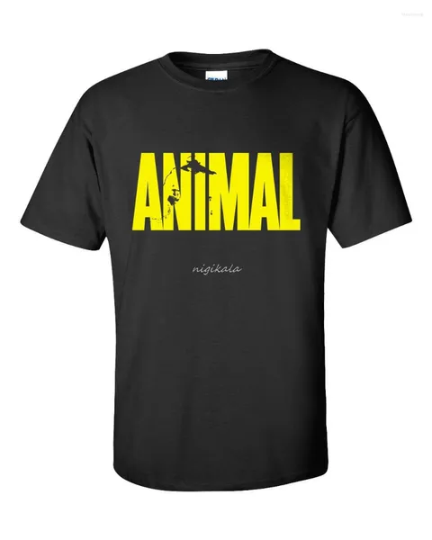 Camisetas para hombre, camiseta Universal icónica de nutrición ANIMAL para hombre, camiseta M L XL 2XL 5xl, camisetas del orgullo de la criatura