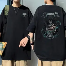 T-shirts pour hommes Anime Bleach Kurosaki Ichigo T-shirt hommes Manga Harajuku surdimensionné hauts coton T-shirt unisexe Vintage Streetwear