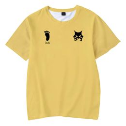 T-shirts hommes Anime Haikyuu T-shirt 3D Imprimer Tops MSBY Black Jackal Sport Casual Hommes Femmes Streetwear Mode Enfants Manches courtes 6075
