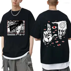 T-shirts pour hommes Anime Hellsing Alucard Vampire Hunter Homme / Femme Harajuku T-shirt Col rond Manches courtes Casual Unisexe Streetwear Tee Top